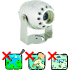 High Resolution Infrared Bullet Proof Color Camera